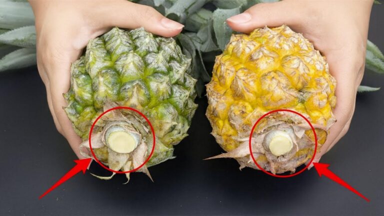 Questo semplice gesto ti svela se l’ananas è dolce o aspro…