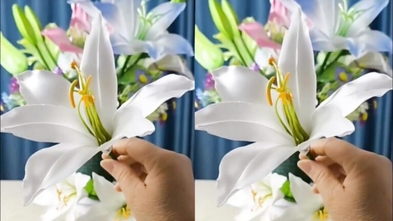 Scopri questo trucco per un bouquet di gigli che trasforma ogni tavolo…