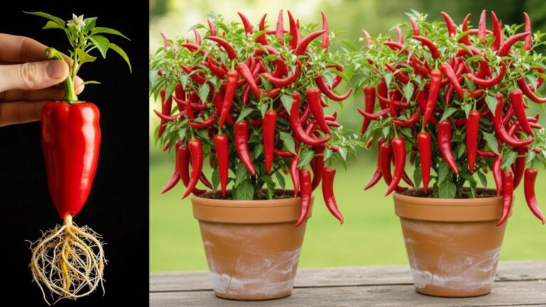 Questo semplice gesto trasforma il tuo peperoncino in una pianta rigogliosa di frutti…