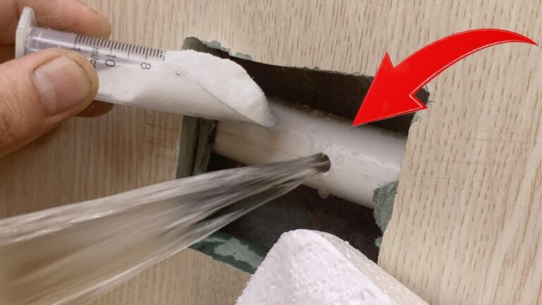 Questo trucco semplice risolverà i problemi con i tubi PVC… scopri come risparmiare!