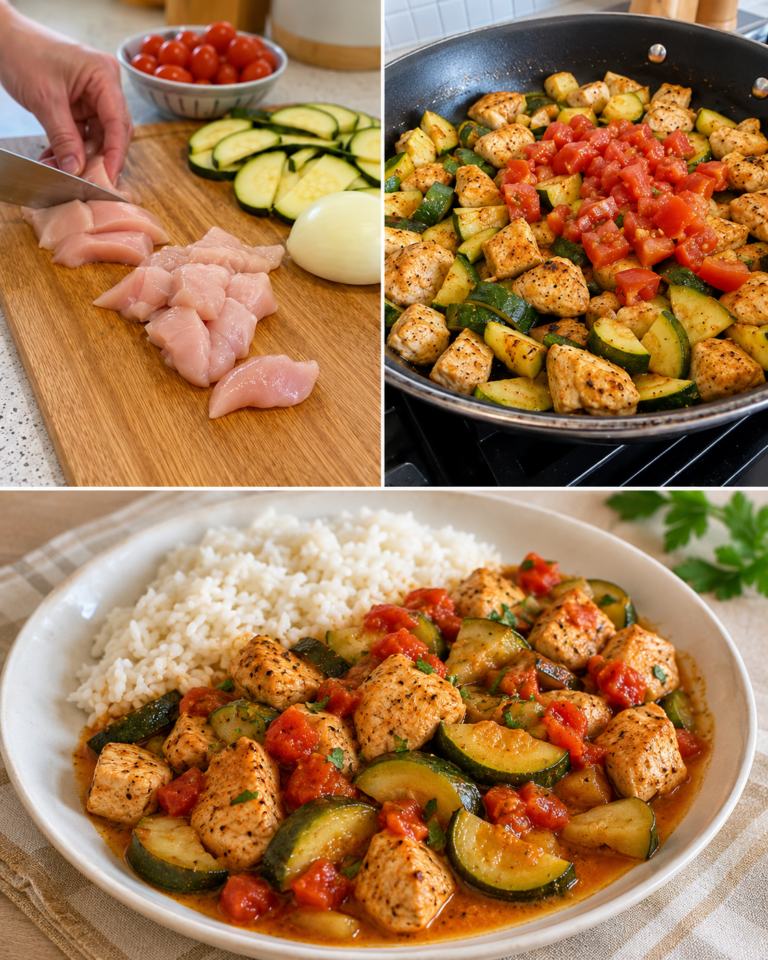 Bocconcini di pollo con zucchine in padella: la ricetta semplice e pronta in 30 minuti
