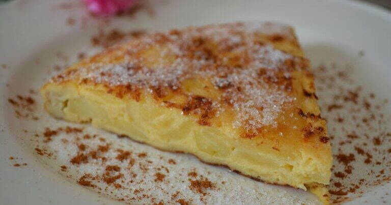 La ricetta del dolce francese con latte e mele: semplice, delizioso e adatto alla dieta