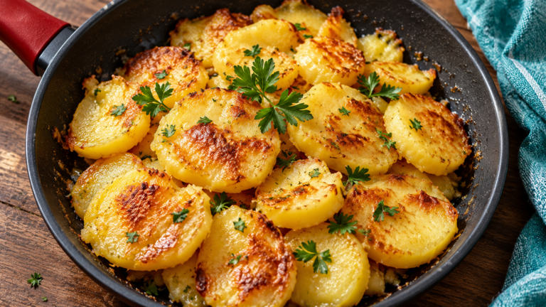 Scoprite questo modo di cucinare nel nord Italia! Le patate alla savoiarda si preparano in padella!