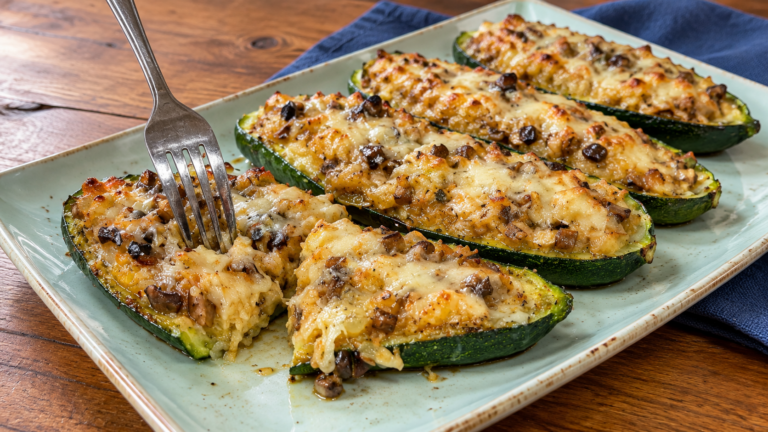 Cambiate il vostro modo di cuocere le zucchine! Questa versione senza frittura riserva una bella sorpresa